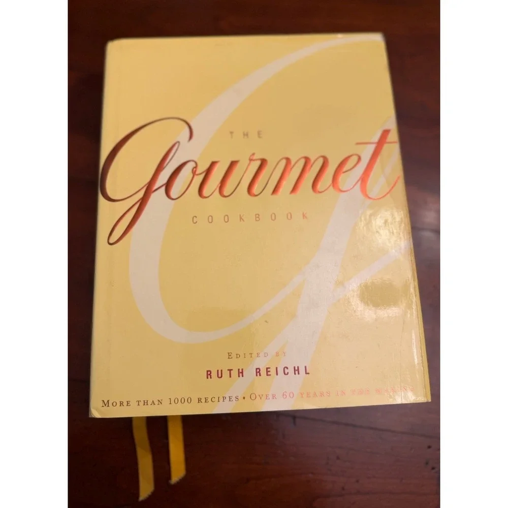 The Gourmet Cookbook edited by Ruth Reichl -‎ 2004 Hardcover with Dust Jacket
